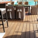 Traitement d'une terrasse en bois à cannes